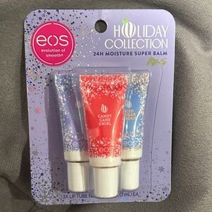 EOS Holiday Lip Balm Trio 24H Moisturize Super Balm